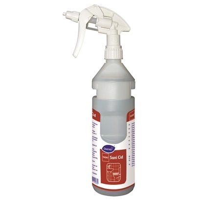 Attēls no Pudele ar smidzinātāju TASKI Sani Cid conc., 750 ml, tukša, (6 gab/kastē)