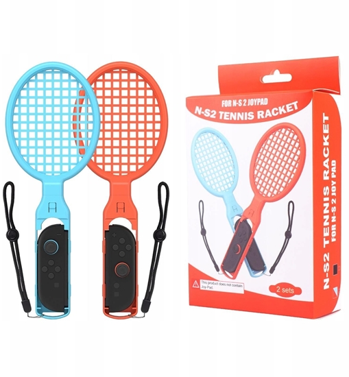 Picture of Puluz 2x Tenisowa Rakiety Do Badminton Tenis Na Joy-con Nintendo Switch 2 / / Tbd06061055
