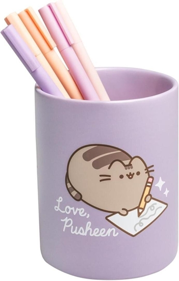 Изображение Pusheen - Przybornik / organizer ceramiczny na biurko z kolekcji Moments