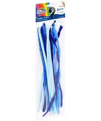 Attēls no Pūkainas stieples 30 cm, zilie toņi Fiorello