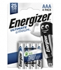 Picture of R03/AAA baterijas 1.5V Energizer Ultimate Lithium litija L92 iepakojumā 4 gb.