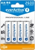 Picture of R06/AA akumulatori 1.2V everActive Professional line Ni-MH 2600 mAh iepakojumā 4 gb.