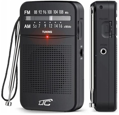 Picture of Radio kieszonkowe LXLTC2029C LEGA z AM/FM/AUX zasi