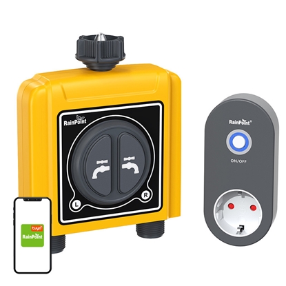 Изображение RainPoint 2-zone irrigation controller with app
