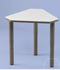 Picture of Rakstāmgalds ar regulējamu augstumu ATRIA 78x68 cm (T2-T6) balts