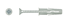Attēls no Rawlplug Koek rozporowy UNO FI6 z wkrtem 4,0x35mm 100szt. - UNO-06+435