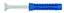Picture of Rawlplug Koek uniwersalny 4ALL 12x60mm z wkrtem 10,0x100mm 10szt. - 4ALL-12/100
