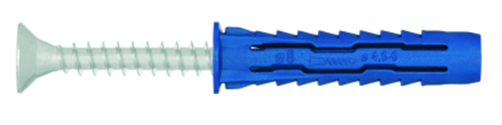 Изображение Rawlplug Koek uniwersalny 4ALL 8x40mm z wkrtem 5x60mm 50szt. - 4ALL-08+5060