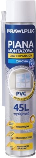 Изображение Rawlplug Piana montaowa niskoprna do PVC 750ml do 45l zimowa 12szt. (RPS-PVC-W)