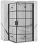Изображение Rea REA-K8412 CIANKA PRYSZNICOWA MOLIER BLACK KRATKA 80X190 REA // KN.REA.CIA-MOLIER-80-BL
