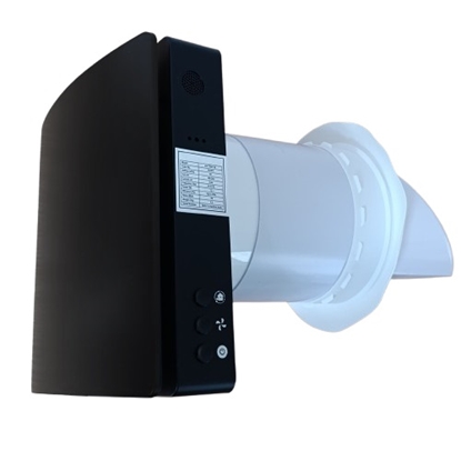 Изображение Recuperator for thin Wall, Single-Room upto 46m2, with CO2 Sensor, Wi-Fi, Tuya, black