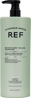 Attēls no REF Weightless Volume Shampoo 1000ml