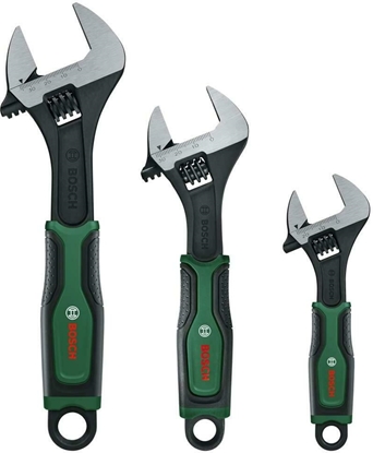 Attēls no Regulējama uzgriežņu atslēga Bosch 1600A039HR; 3 gab.