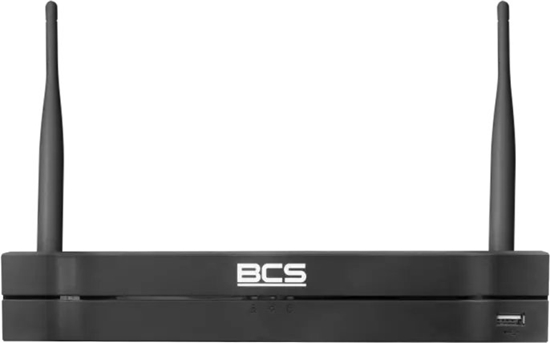 Изображение Rejestrator BCS BCS-L-NVR0801-4KE-W(2L) Rejestrator IP BCS 8 kanaowy, WiFi