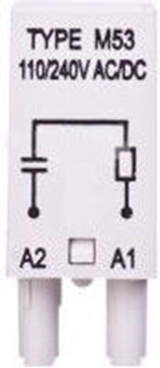 Picture of Relpol Modu przepieciowy RC M53 110-240V AC (854849)