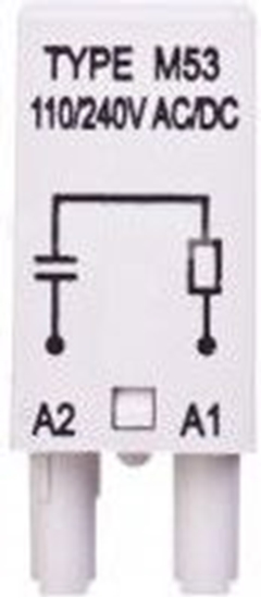 Изображение Relpol Modu przepieciowy RC M53 110-240V AC (854849)