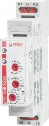 Picture of Relpol Przekanik czasowy 1P 1sek-10dni 230V AC 50/60 Hz wielofunkcyjny RPC-1MB-A230 863200