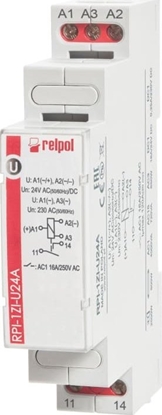 Picture of Relpol Przekanik elektromagnetyczny 120 A 2Z 16A 24VAC/DC lub 230 VAC AgSnO2 RPI-1ZI-U24A 863377