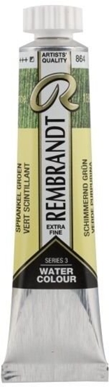 Picture of Rembrandt Rembrandt Watercolour Tube Spark Green 864
