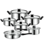Picture of Retoo O068 Pot and pan set with lids 6pcs