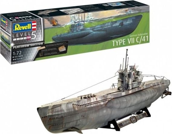 Picture of Revell Model plastikowy Niemiecka ód podwodna typ VII C/41 1/72