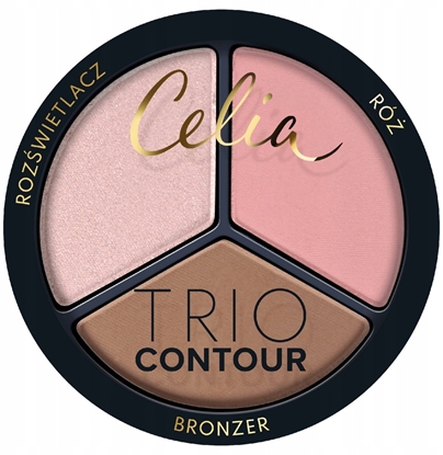 Picture of Revers CELIA_Trio Contour zestaw do konturowania twarzy w pudrze 03 50g