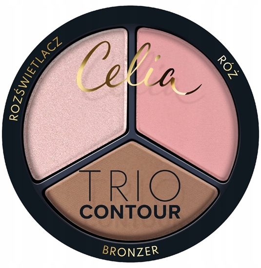 Picture of Revers CELIA_Trio Contour zestaw do konturowania twarzy w pudrze 03 50g
