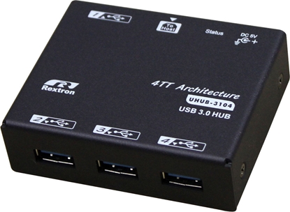 Picture of Rextron HEAVY DUTY METAL USB 3.0. HUB