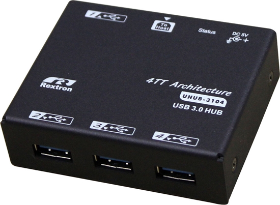 Picture of Rextron HEAVY DUTY METAL USB 3.0. HUB
