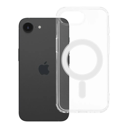 Изображение Riff Magsafe Silikona maks priekš Apple iPhone 16e / iPhone 17e Transparent