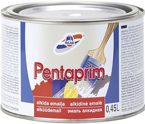 Изображение Rilak ALKYD ENAMEL PAINT PENTAPRIM 0,45L BROWN