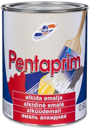Изображение Rilak ALKYD ENAMEL PAINT PENTAPRIM 0,9L HELEHA