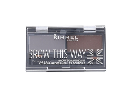 Изображение Rimmel London Brow This Way Set and Pallette For Eyebrows 2,4g