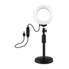 Изображение Ring LED lamp Puluz with adjustable base PU391