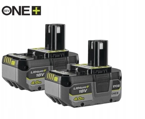 Изображение Ryobi 201805 RYOBI 2 akumulatory 4.0Ah Lithium+ 18V ONE+ RB1840X2