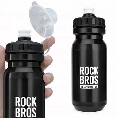 Picture of RockBros Bidon rowerowy Rockbros 600 ml - czarny