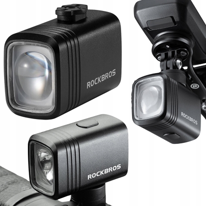 Picture of RockBros Lampka rowerowa Rockbros M6 1000 lm przednia akumulatorowa 2800 mAh - czarna