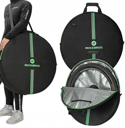 Picture of RockBros Pokrowiec transportowy Rockbros D40 na koo ø74cm - czarny