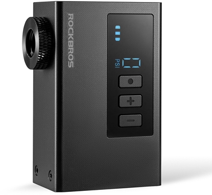 Picture of RockBros Pompka akumulatorowa Rockbros AS240 PRO 120 psi kompresor 420mAh - czarna