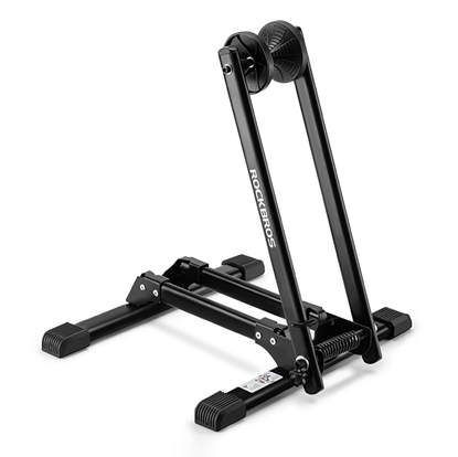 Picture of Rockbros Rockbros 27210001001 Folding Bicycle Stand - Black