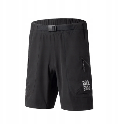 Picture of RockBros Szorty Rockbros YDDK015 z paskiem rozmiar XXXL - czarne