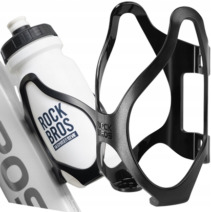 Picture of RockBros Uchwyt na bidon Rockbros LK24-H018 koszyk plastikowy - czarny
