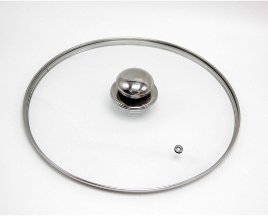 Picture of Roesle Pokrywka szklana z uchwytem ze stali nierdzewnej 28 cm 3026 Michelino 03026 (4047125030266)