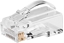 Attēls no Roline Cat.6A (Class EA) Modular Plug, easy pass-through, for solid and stranded wire, unshielded, 10 pcs.