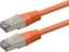Picture of Roline S/FTP (PiMF) Patch Cord, Cat.6 (Class E), PoE, orange, 1.5 m