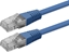 Attēls no Roline UTP Patch Cord, Cat.6 (Class E), PoE, blue, 0.5 m