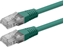 Attēls no Roline UTP Patch Cord, Cat.6 (Class E), PoE, green, 0.5 m