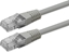 Изображение Roline UTP Patch Cord, Cat.6 (Class E), PoE, grey, 0.3 m