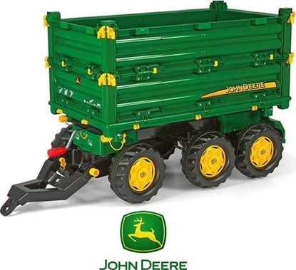 Изображение Rolly Toys Rolly Toys Przyczepa Wywrotka Rolly Multi John Deere 3 osiowa