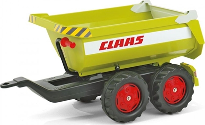 Attēls no Rolly Toys Rolly Toys rollyTrailer Przyczepa wywrotka Halfpipe CLAAS